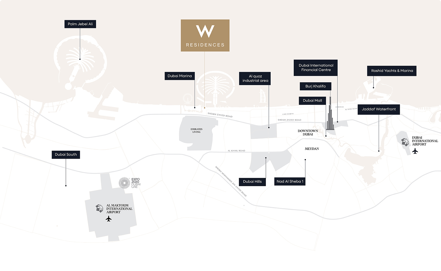 W Residences at Dubai Harbour