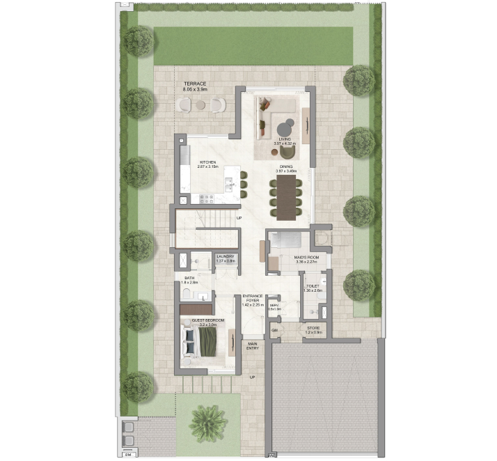 4 Bedroom Villa - B