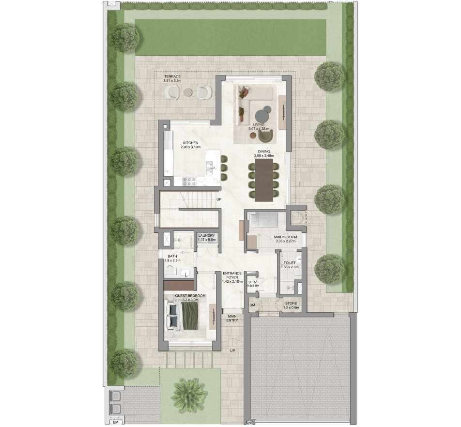 4 Bedroom Villa - B