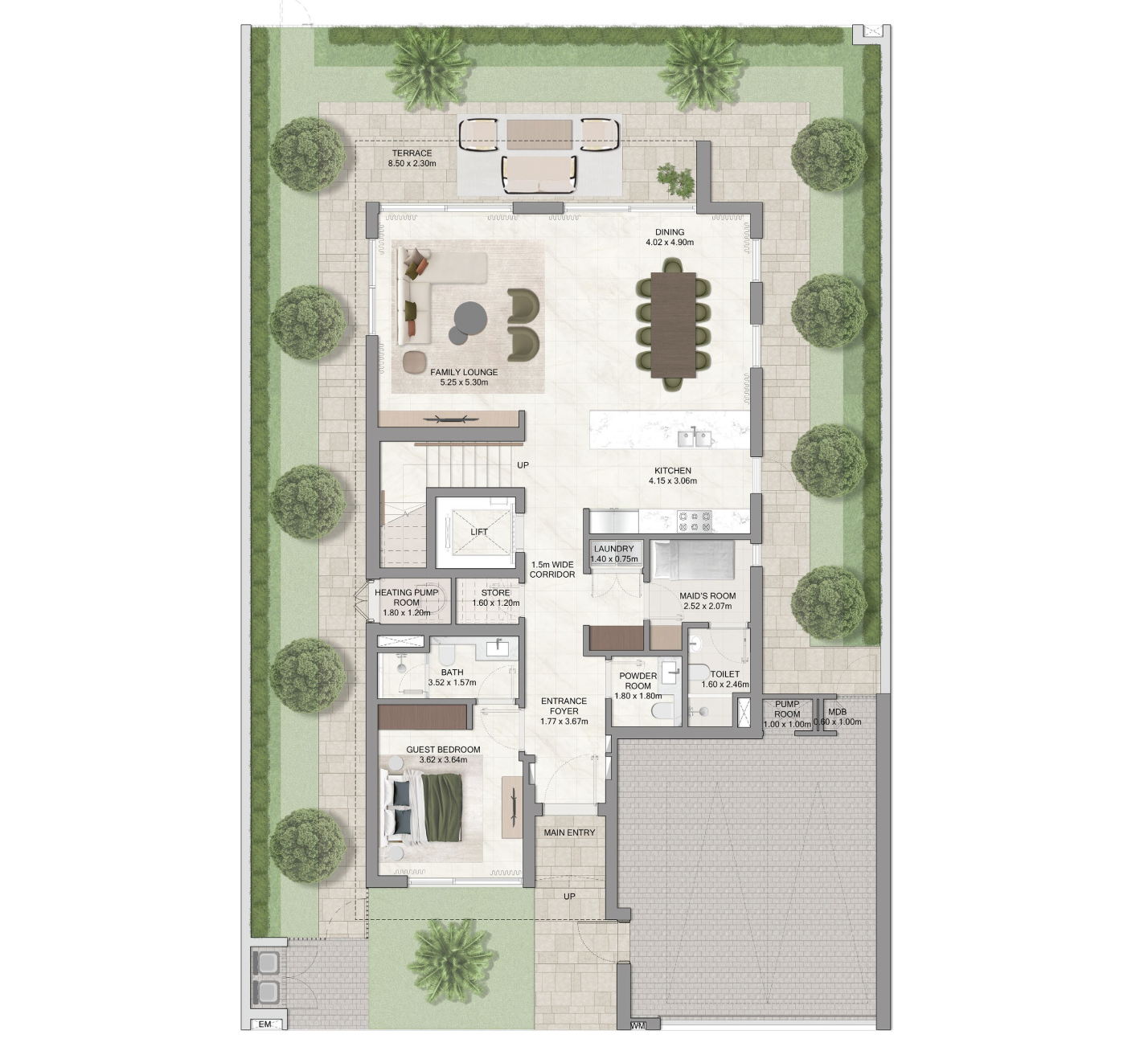 5 Bedroom Villa - B