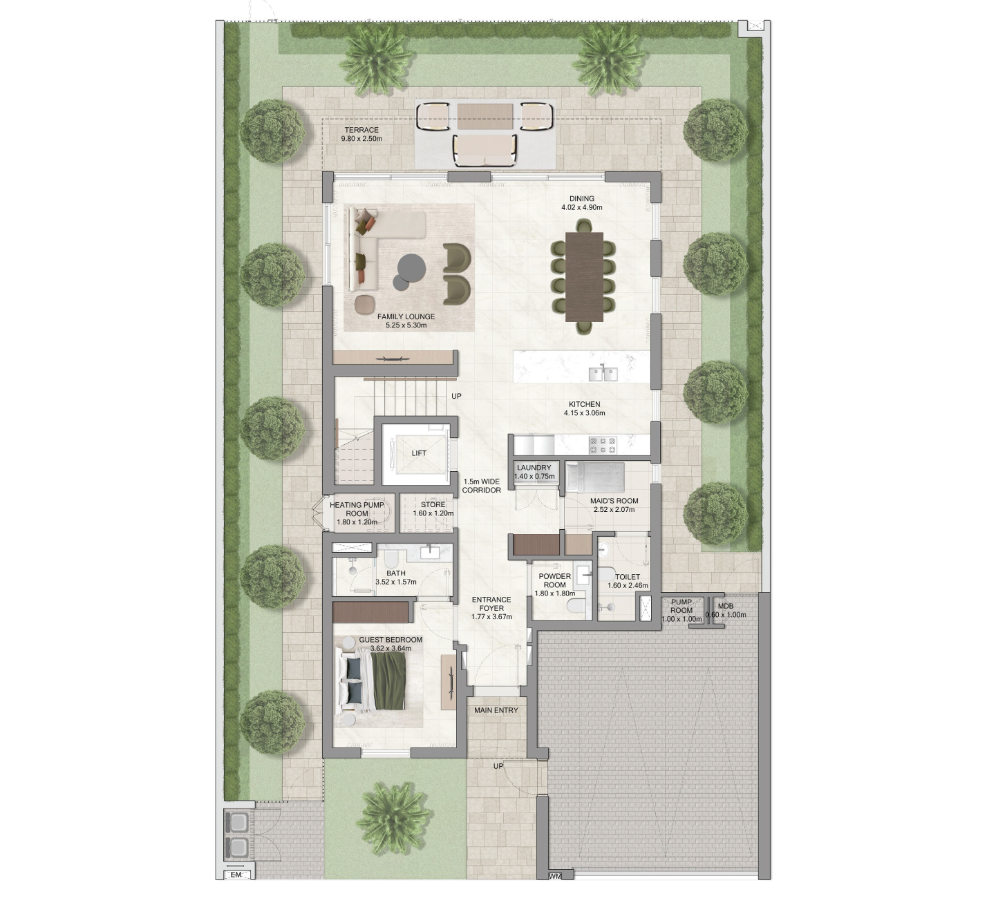 5 Bedroom Villa - B