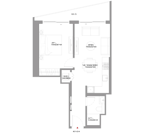 1 Bedroom Apartment
