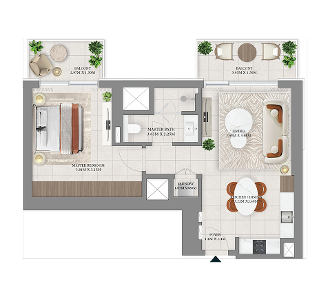 1 Bedroom Villa