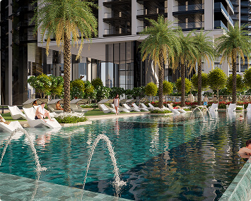 Luxurt homes pool area